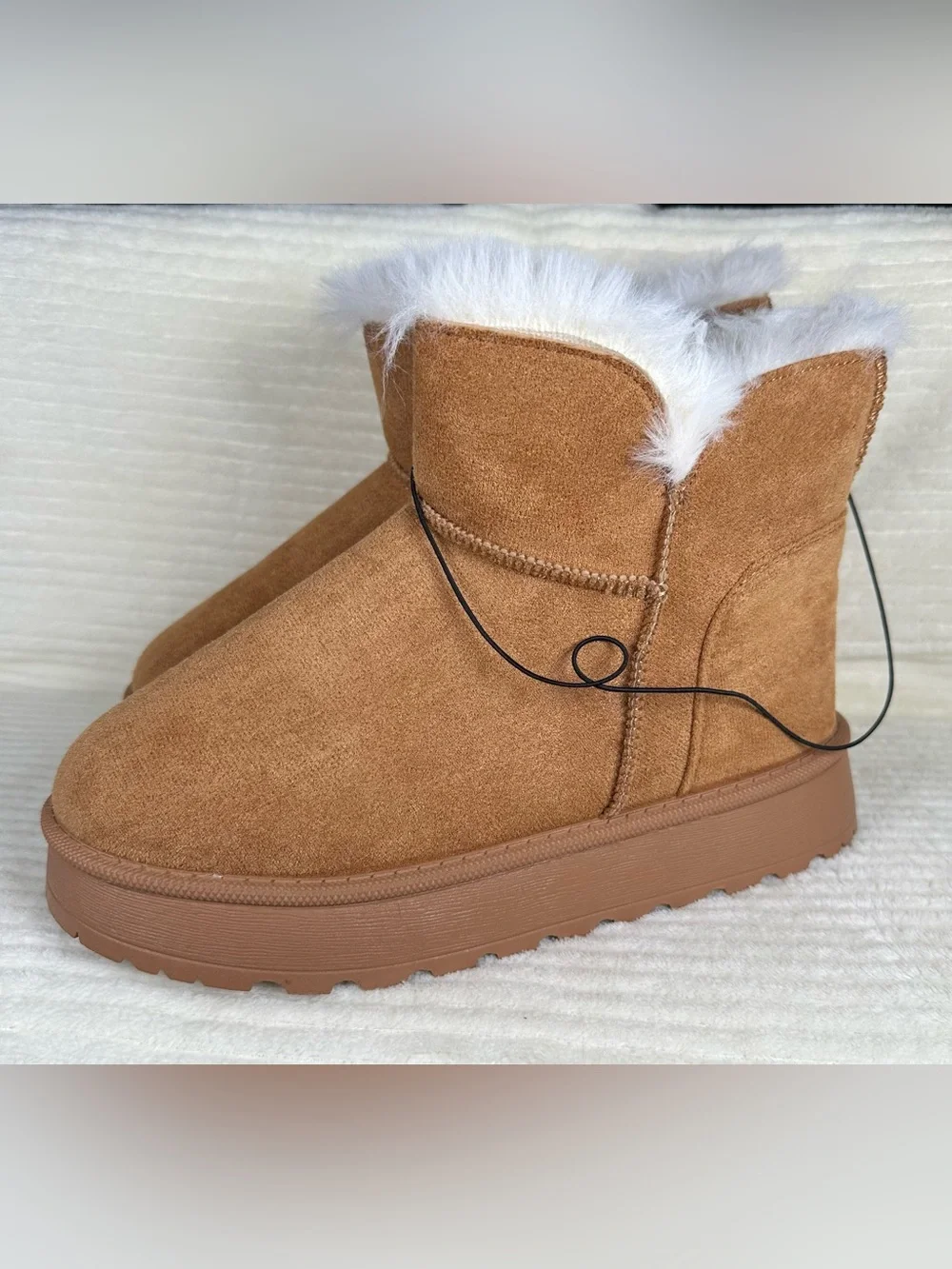 Pop Big Girls Gognac Selara Winter Boots NWT Size 5